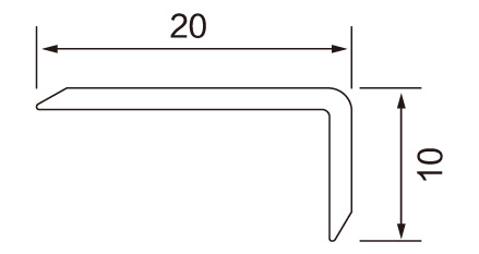 Aluminium Edge Profiles Stair Nosings