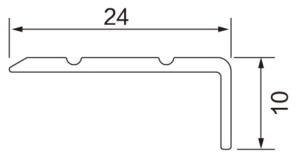 Aluminium Edge Profiles Stair Nosings