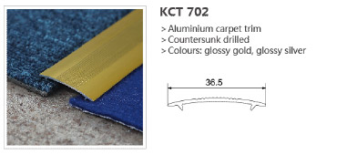 Aluminium Carpet Trims 702