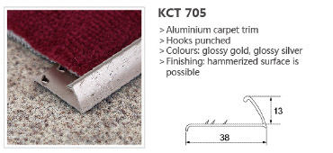 Aluminium Carpet Trims 703