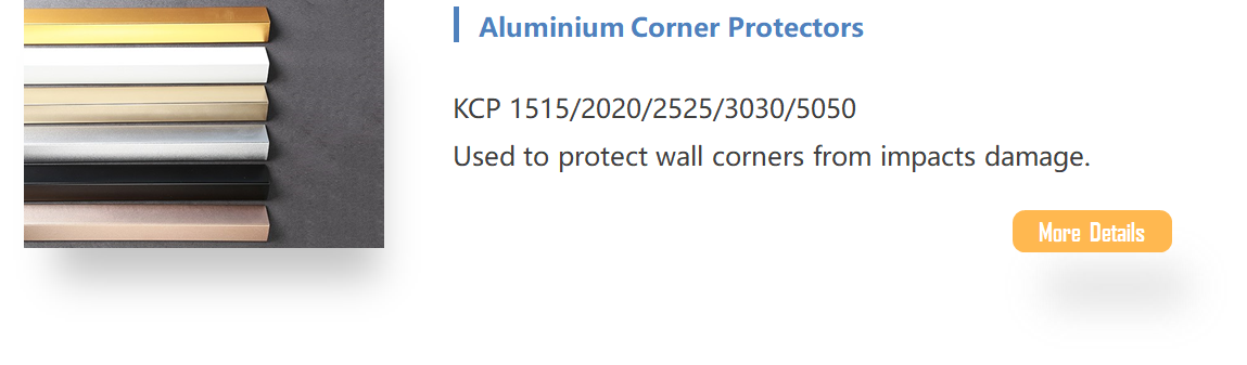 Aluminium Corner Protectors KCP