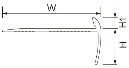 Aluminium Edge Profiles Stair Nosings