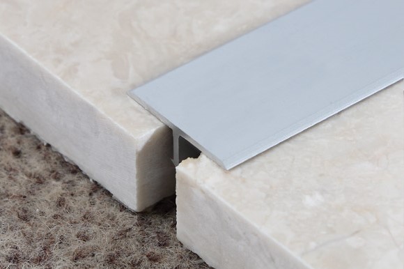 Aluminium t covers t shape tile trim
